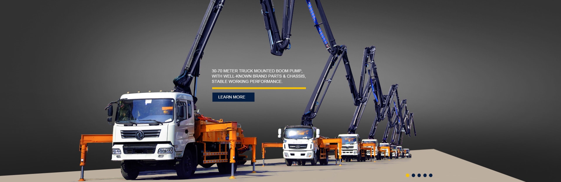 Pompa Beton Boom Truk