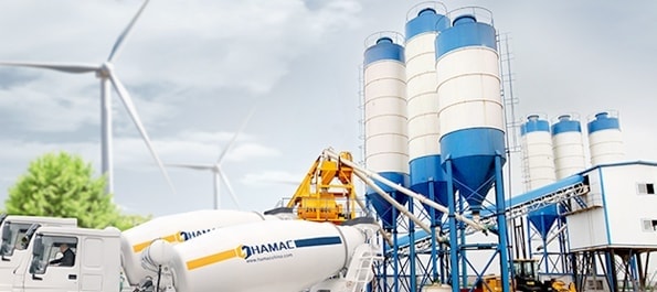 HAMAC Produksi dan transportasi beton