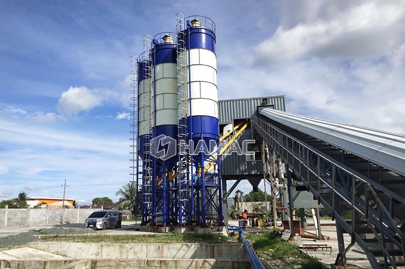 Silo semen tipe baut untuk pabrik pencampuran beton