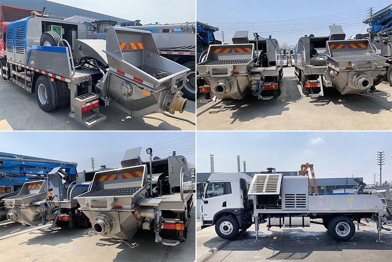 gambar pengiriman Pompa Beton Line