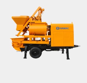 Mixer Beton Poros Kembar dengan Pompa img