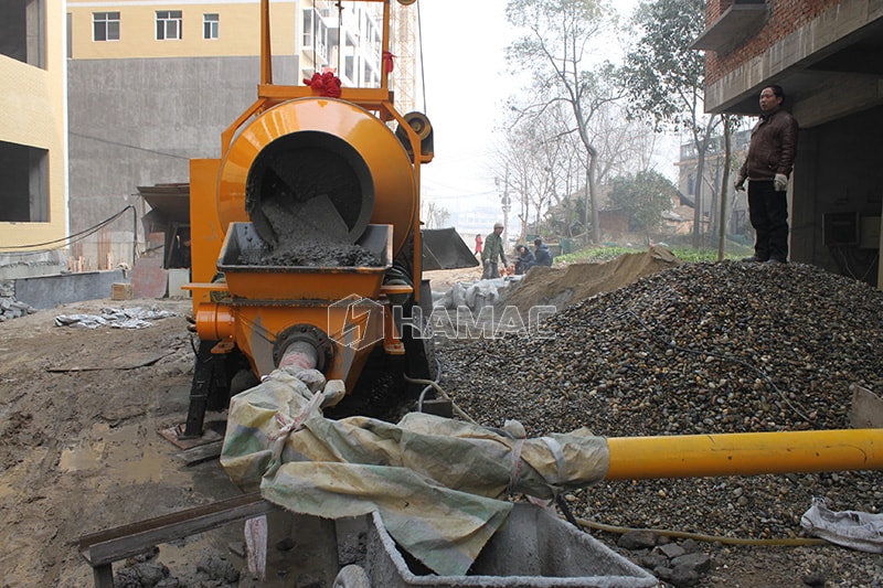 Aplikasi Luas Pompa Mixer Beton pada Berbagai Konstruksi