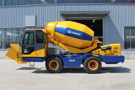 Mixer Beton Mobile Self-loading