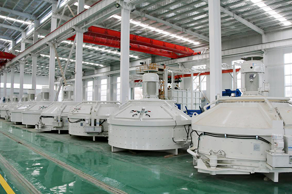 Planetary concrete mixer Planetary concrete mixer