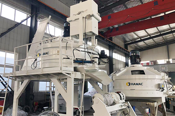 Planetary concrete mixer Planetary concrete mixer