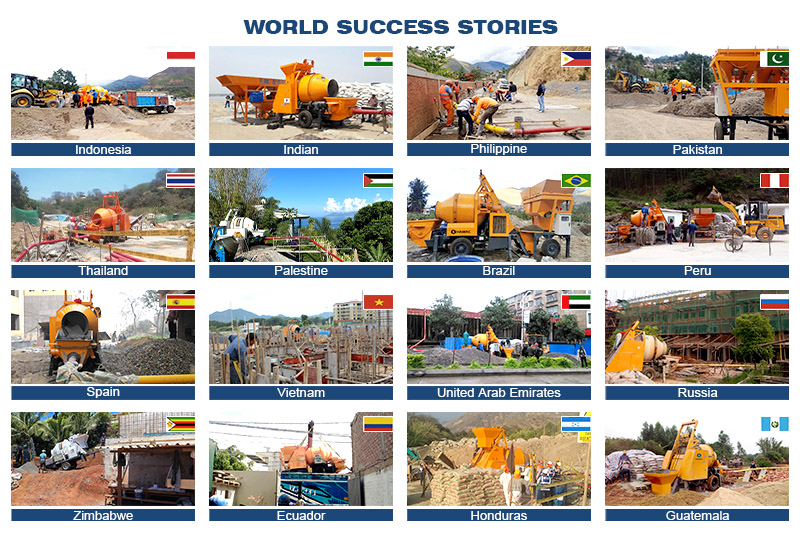 Diesel Concrete Mixer Pumps Diesel Concrete Mixer Pumps