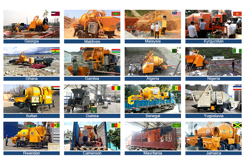 China Concrete Mixer Pump China Concrete Mixer Pump
